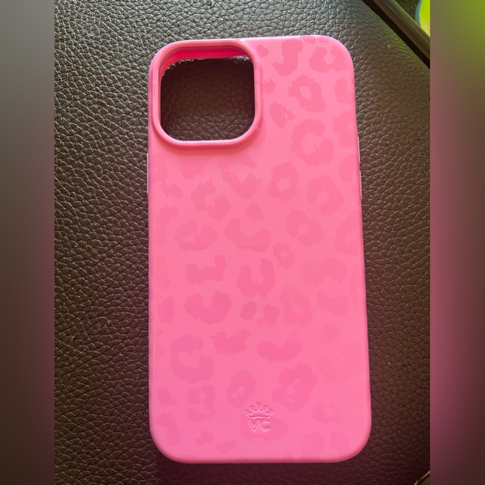 Pink Velvet Caviar iPhone 13 Pro Max case